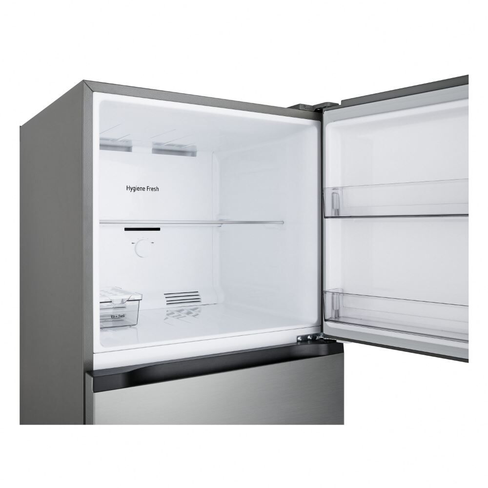 Geladeira Lg Inverter 476L Duplex Door Cooling Bivolt Inox Gb-B472pfsf