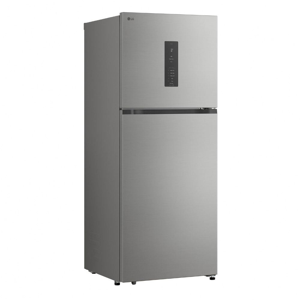 Geladeira Lg Inverter 476L Duplex Door Cooling Bivolt Inox Gb-B472pfsf