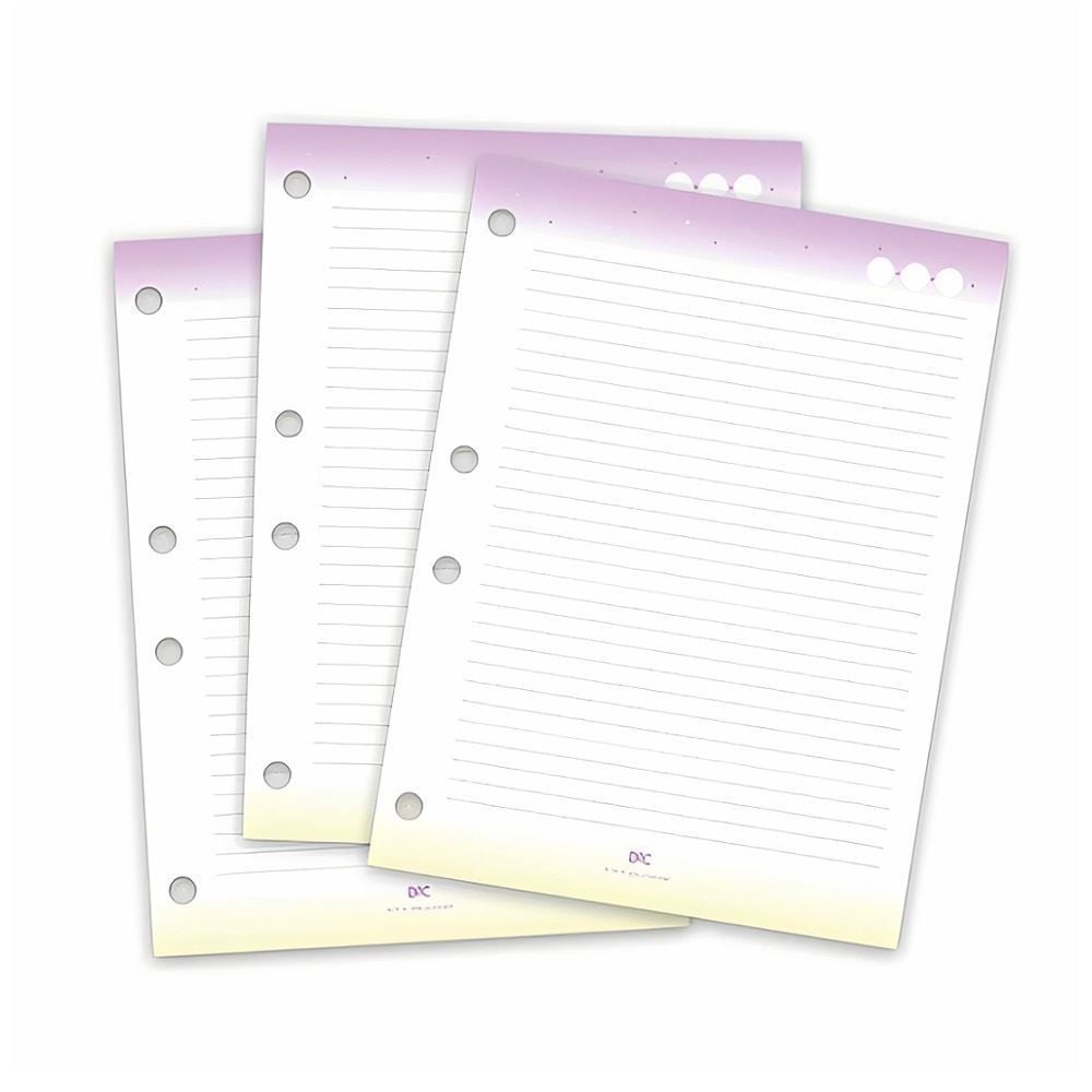 Refil para Caderno Universitário 96 Folhas Rosa e Verde Dac - 1844RE-H