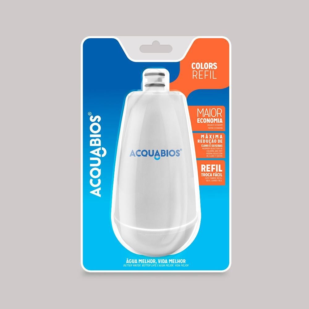 Refil para Purificador Acqua 05 Acquabios - Branco