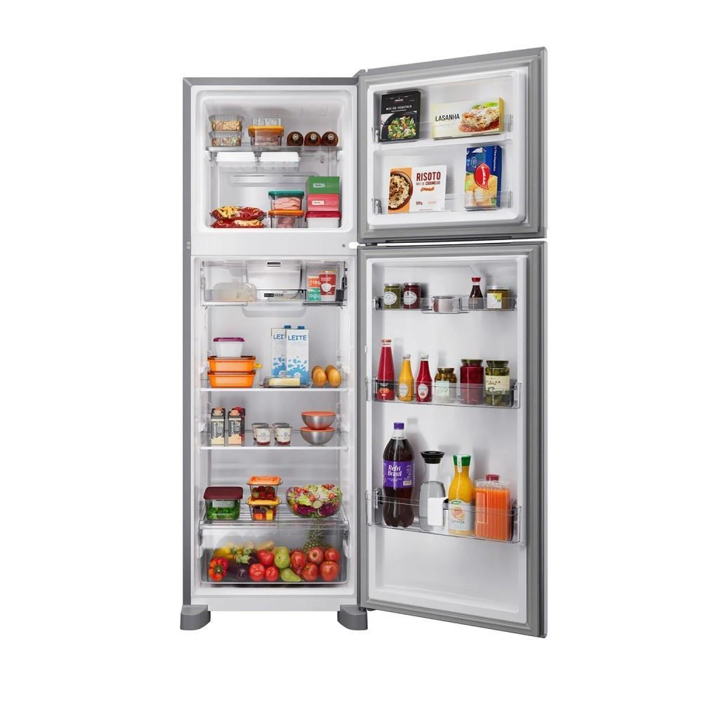 Refrigerador Geladeira Brastemp Frost Free Duplex 415 Litros Inox BRM52MK