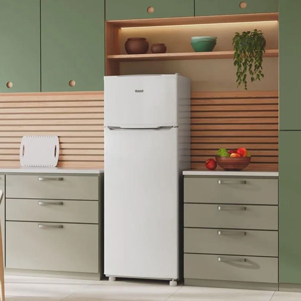 Refrigerador Geladeira Consul 332 Litros Cycle Defrost Duplex Branca CRD37MB
