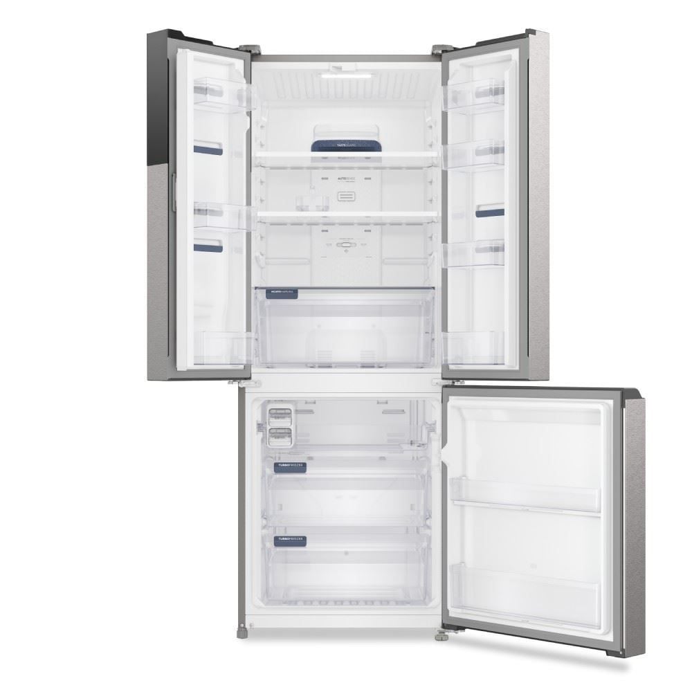 Refrigerador Geladeira Electrolux Inox Look Frost Free 484 Litros IM7S