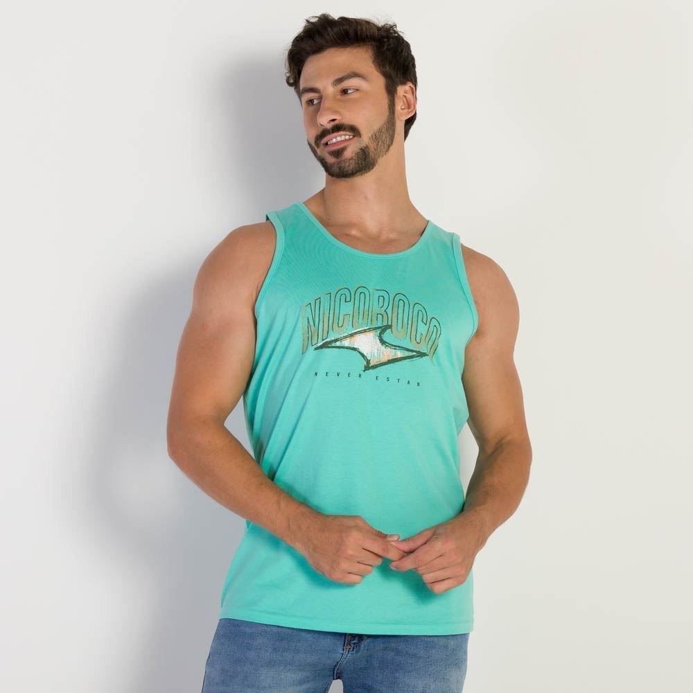 Regata Meia Malha Masculino Nicoboco