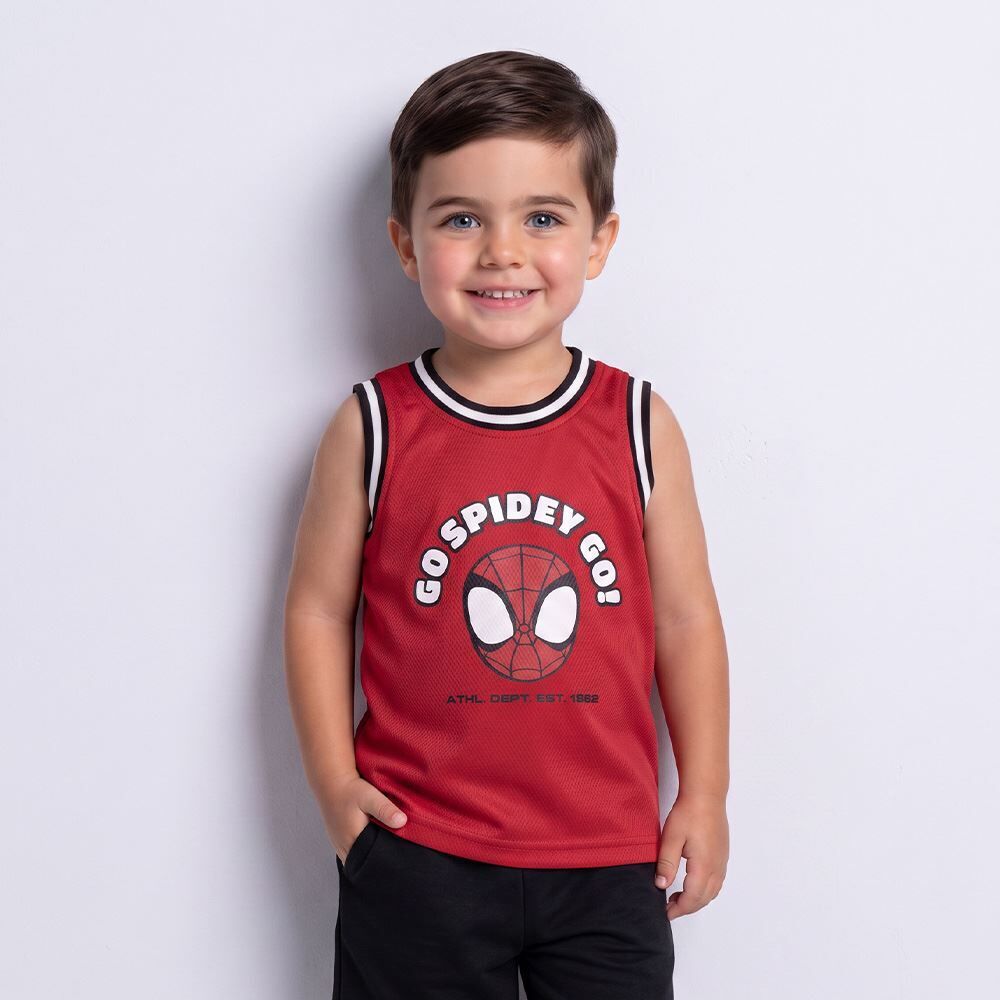 Regata Spidey Infantil 1 a 3 Anos Menino Marvel