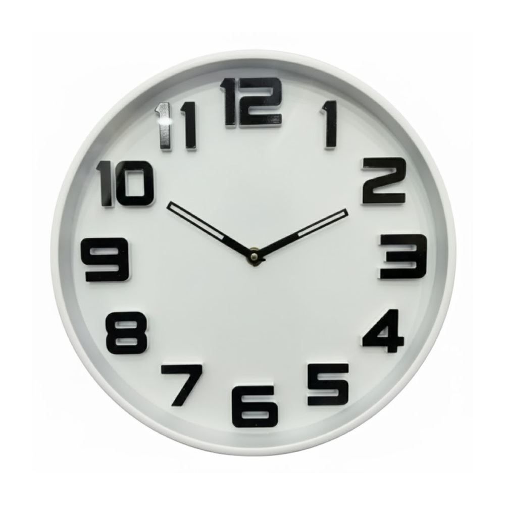 Relógio de Parede 30Cm Havan Casa - Branco