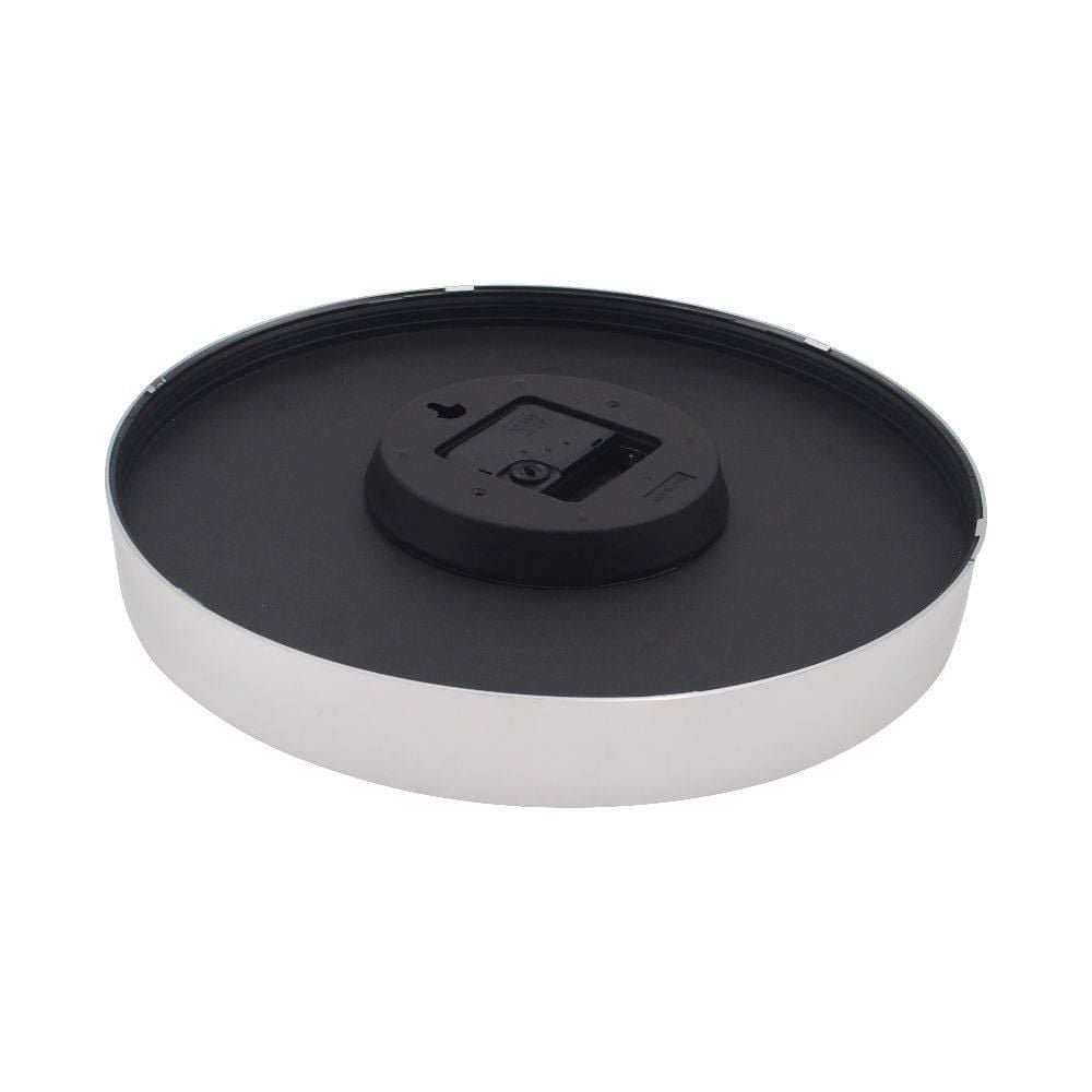 Relógio De Parede Prata E Branco Havan Casa - 30cm