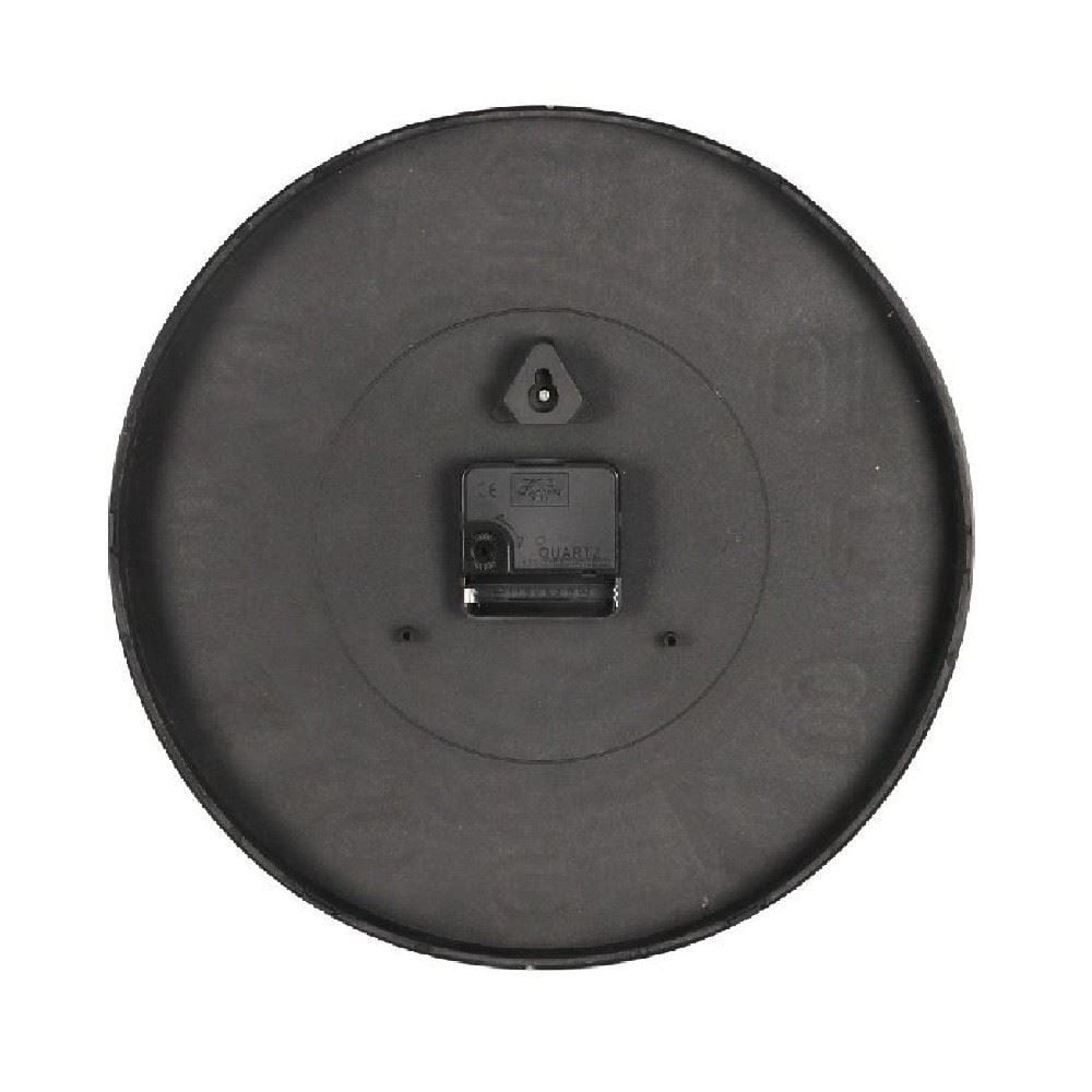 Relógio De Parede Redondo Havan Casa 30 Cm - Preto 