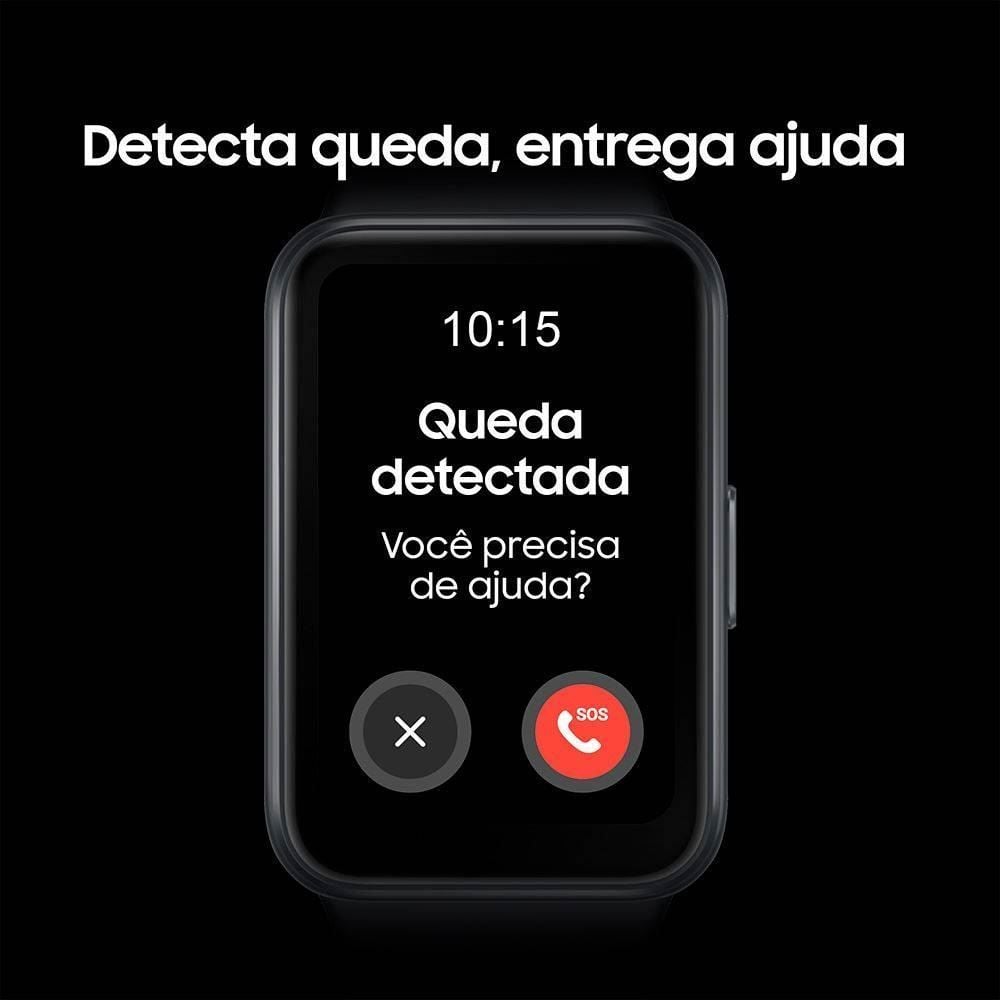 Relógio Galaxy Fit 3 Samsung Tela 1,6 Polegadas Amoled - Grafite