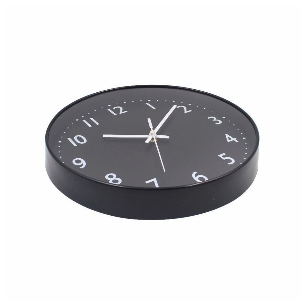 Relógio Preto De Parede Havan Casa - 30 Cm