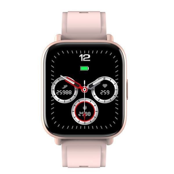 Relógio Smartwatch Philco Hit Wear 42Mm 1,7” Preto Bluetooth 8 Funções Bivolt - ROSA CLARO