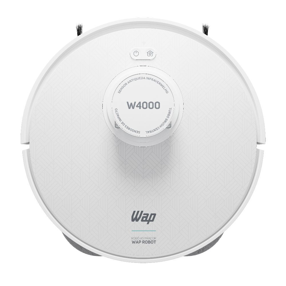 Robô Aspirador de Pó WAP ROBOT W4000 Com Controle Remoto e App