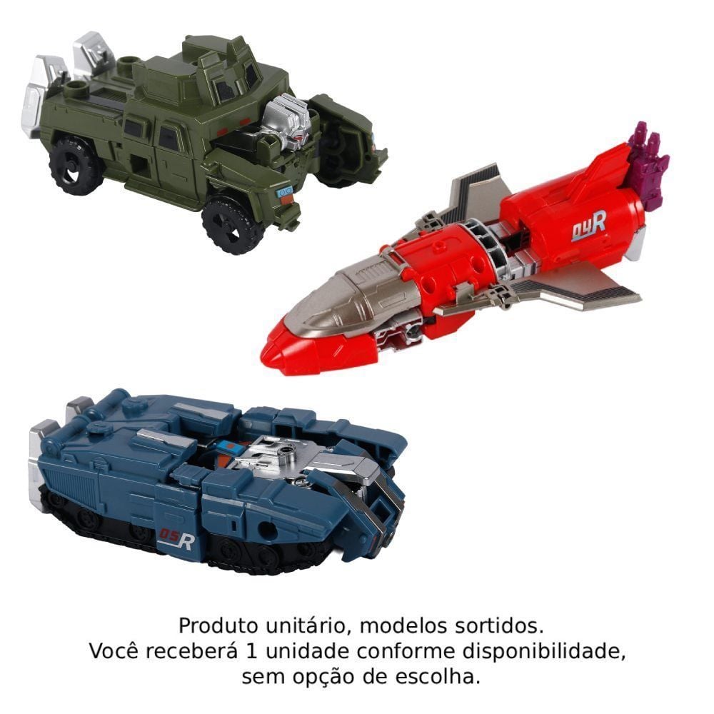 Boneco Robô Mecha Transformador Havan Toys - Sortido