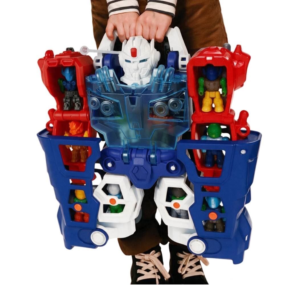 Robô Grande com 10 Mini Robôs - Havan Toys