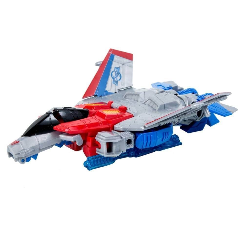 Robô Transformador Avião Azul/Vermelho Havan Toys - HBR0493