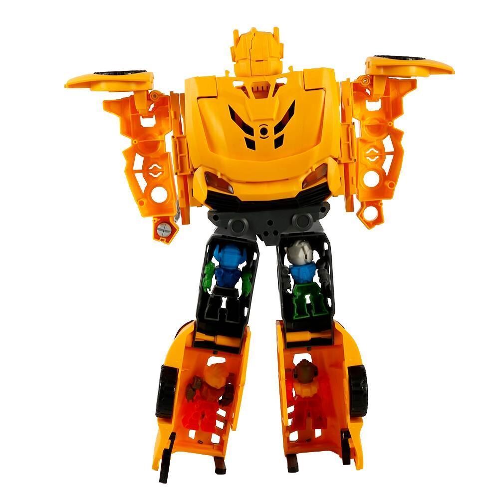 Robô Transformador com 05 Mini Robôs - Havan Toys