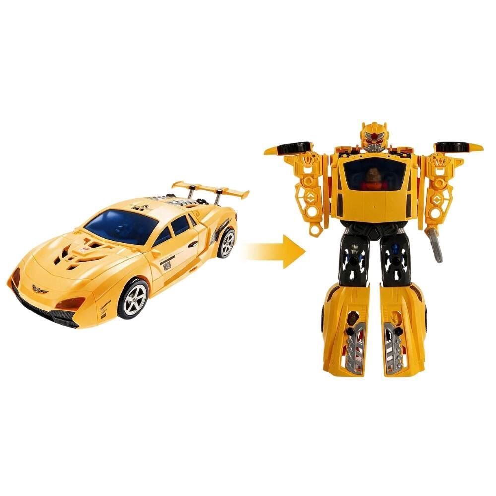 Robô Transformador com 05 Mini Robôs - Havan Toys