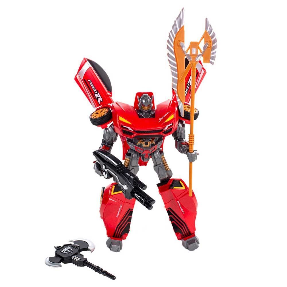 Robô Transformador Grande Vermelho Havan Toys - HBR0371