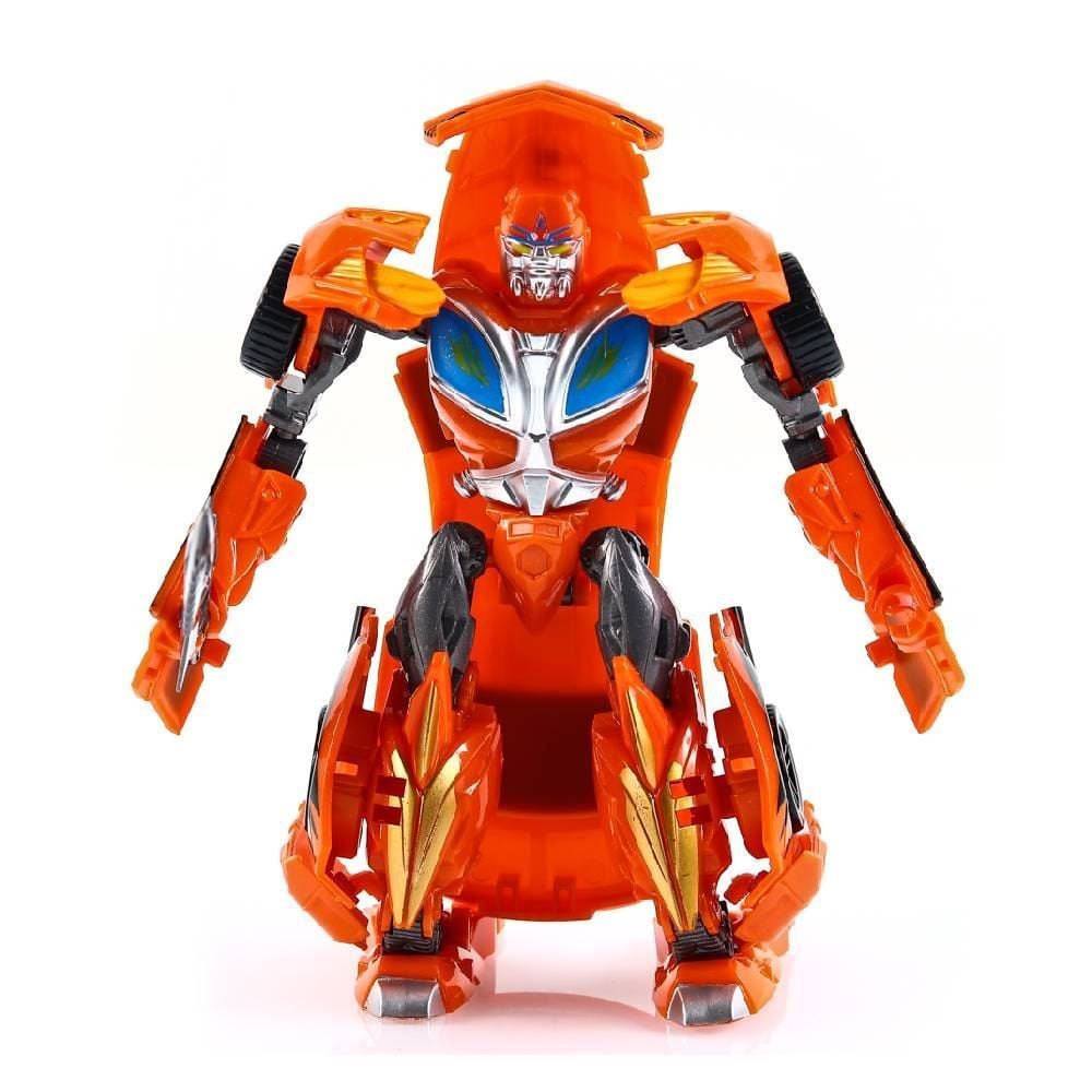 Robô Transformador Laranja Havan Toys - HBR0490