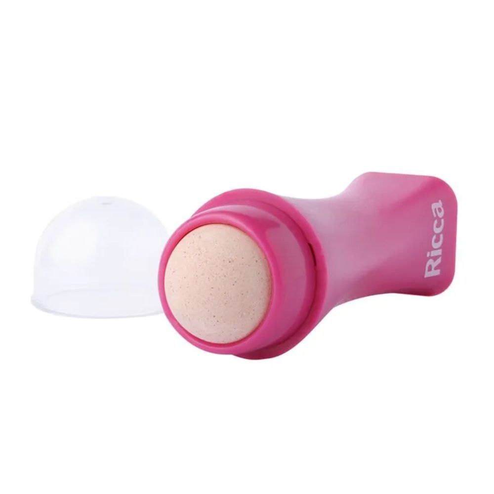 Rolo Facial De Pedra Vulcânica Para Oleosidade - Ricca
