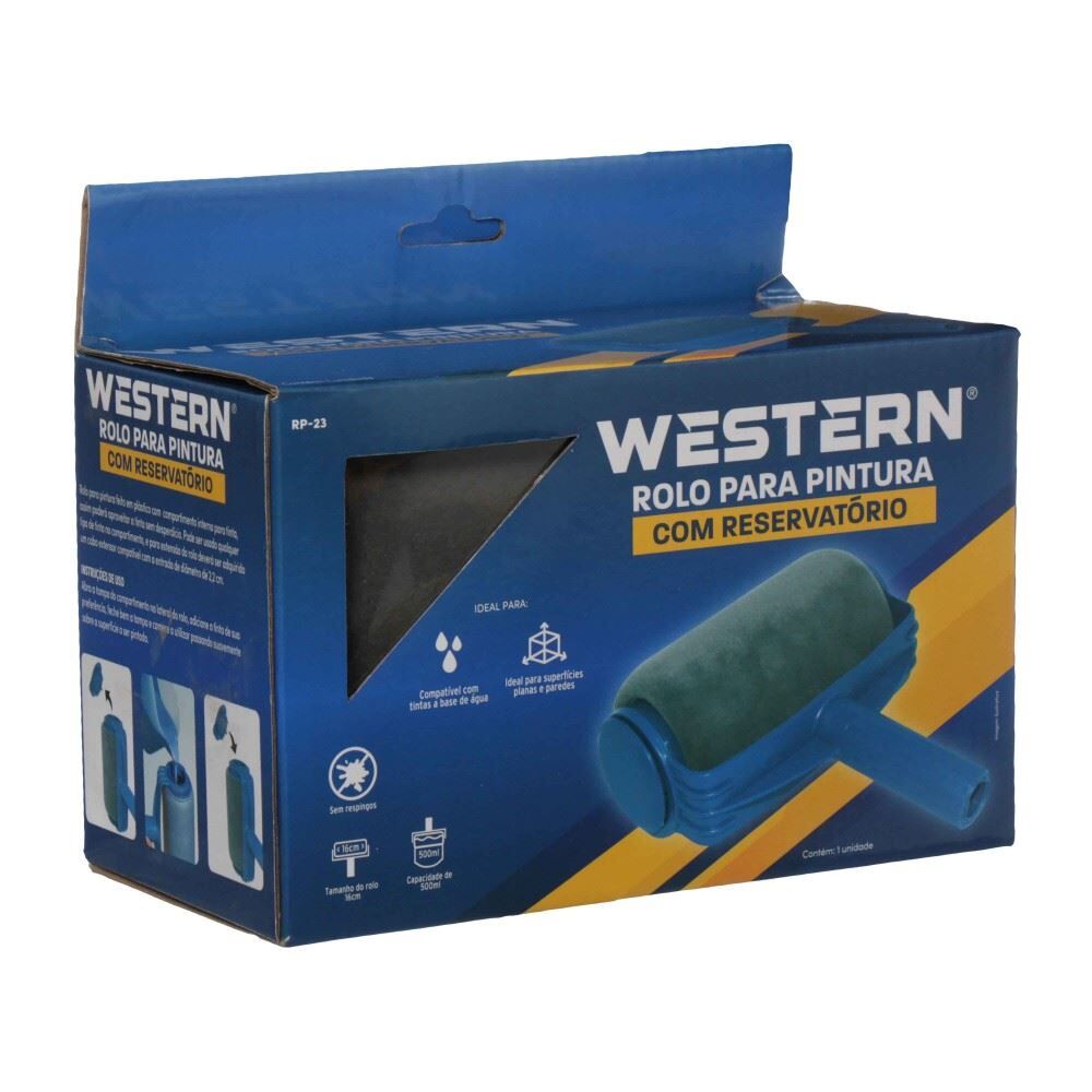 Rolo para Pintura com Reservatório Western