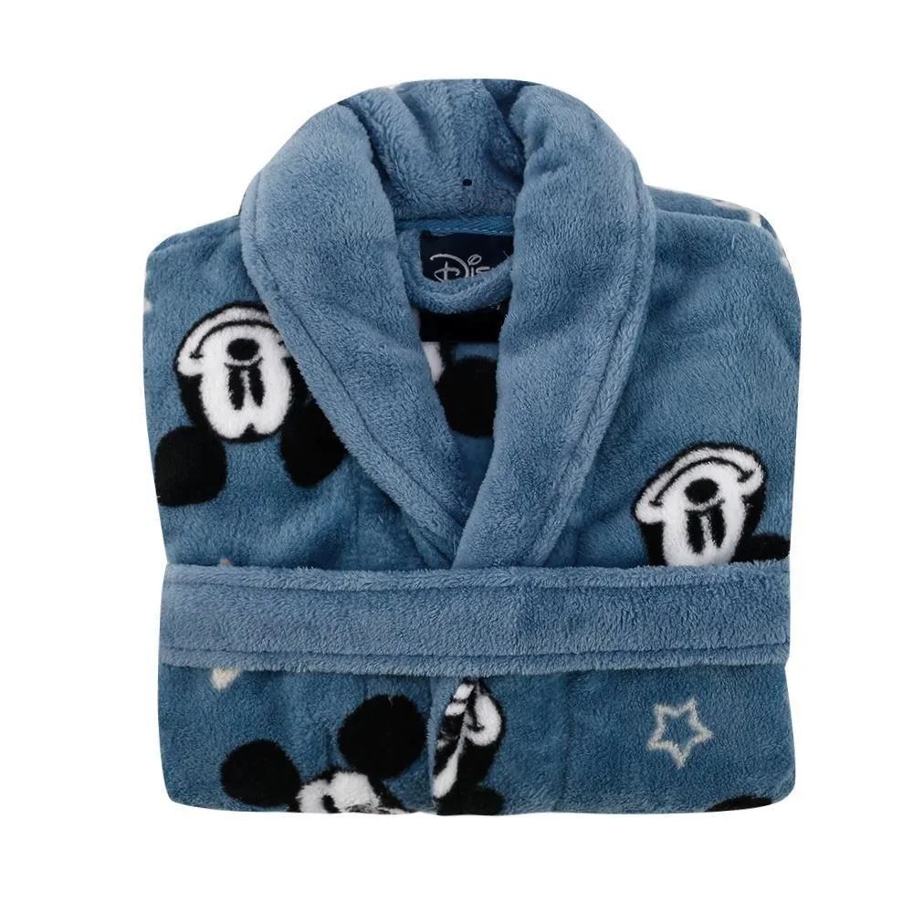 Roupão Infantil m Microfibra Disney - Mickey