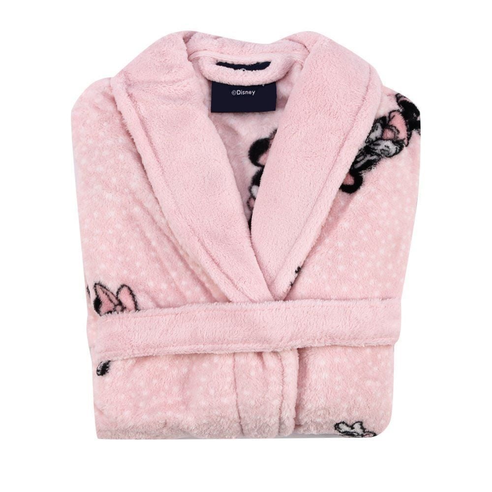 Roupão Infantil m Microfibra Disney - Minnie