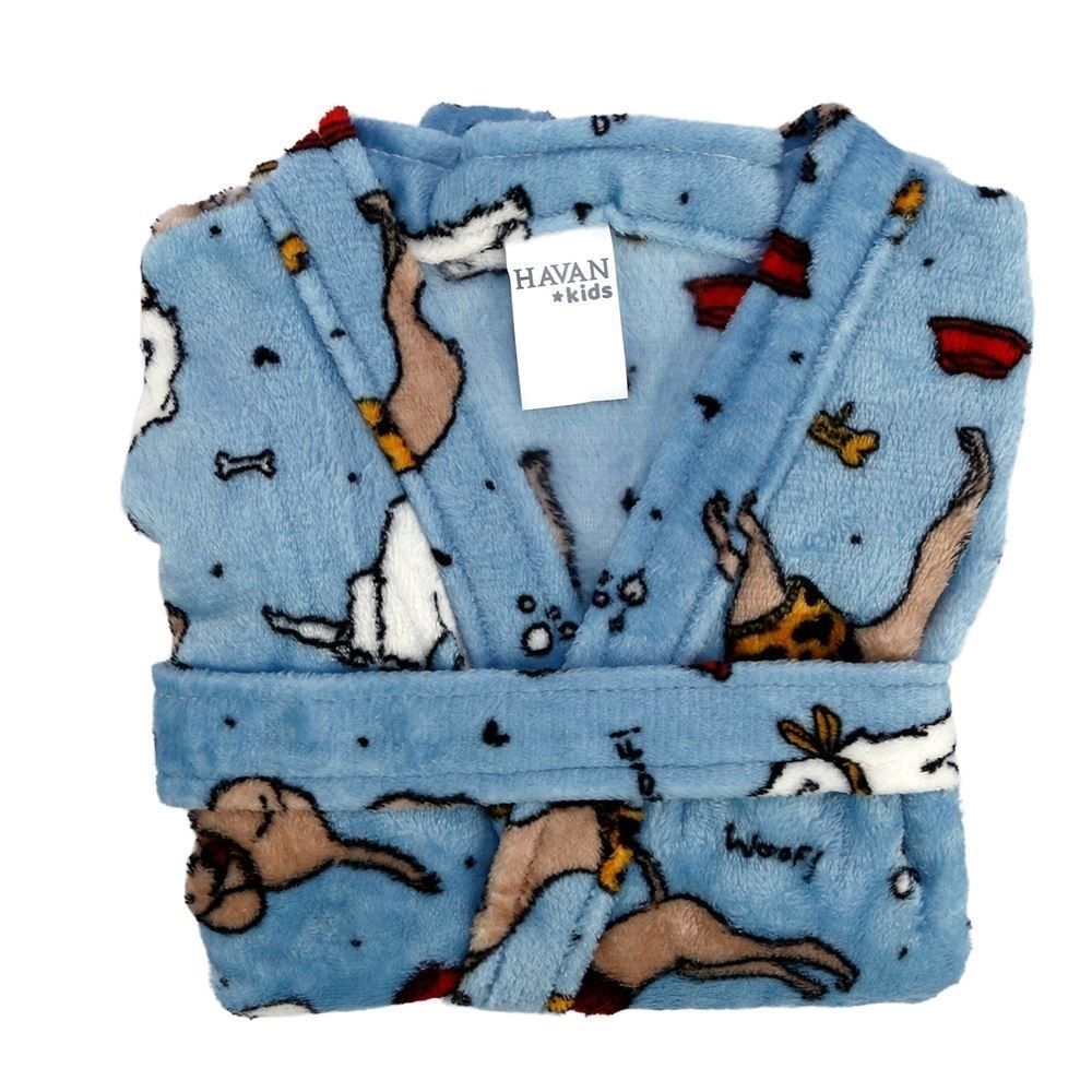 Roupão Infantil m Microfibra Lumini Havan Kids - Animais