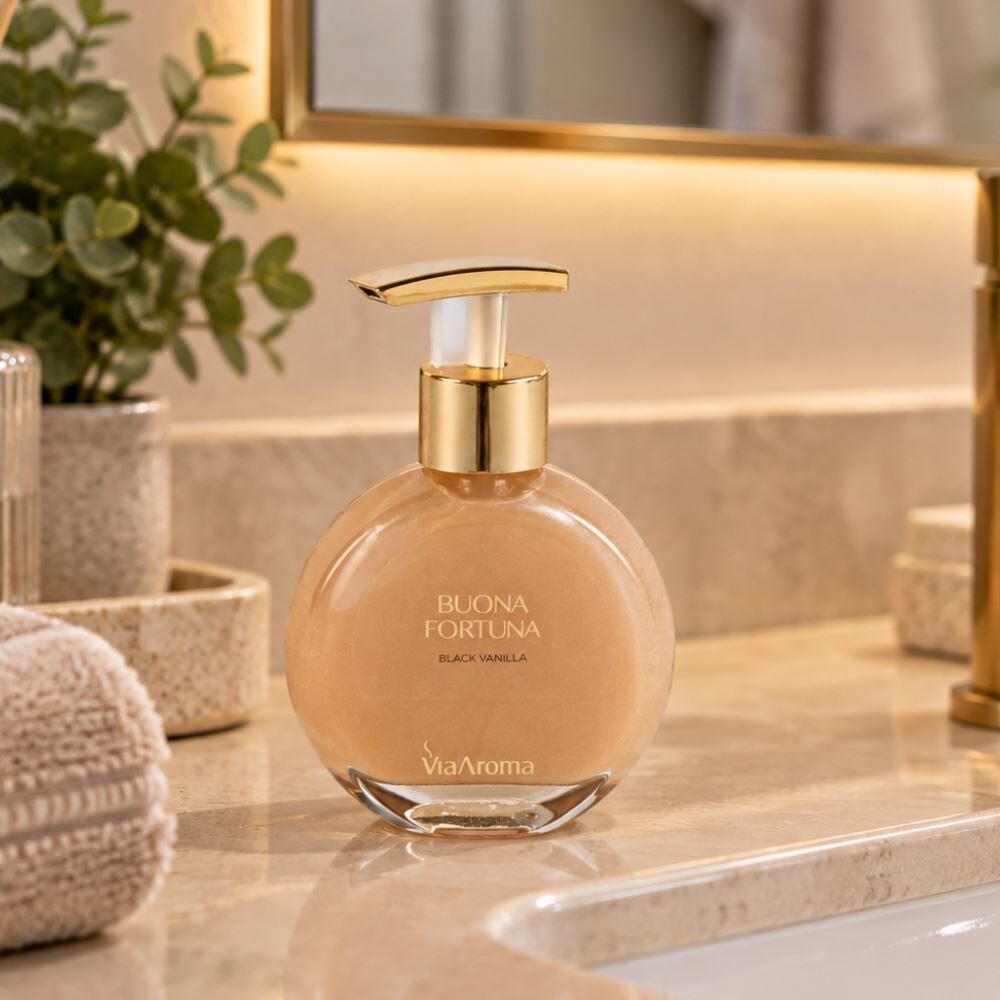 Sabonete Líquido 200Ml Buona Fortuna Havan Casa - Black Vanilla