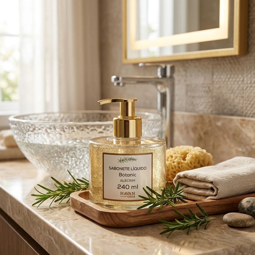 Sabonete Líquido Botanic Havan Casa 240 ml - Alecrim