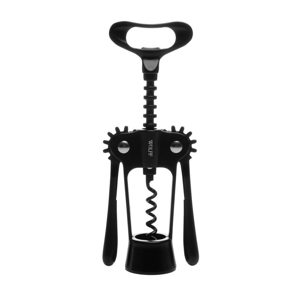 Saca Rolha Chef Pro Preto Wolf 18Cm