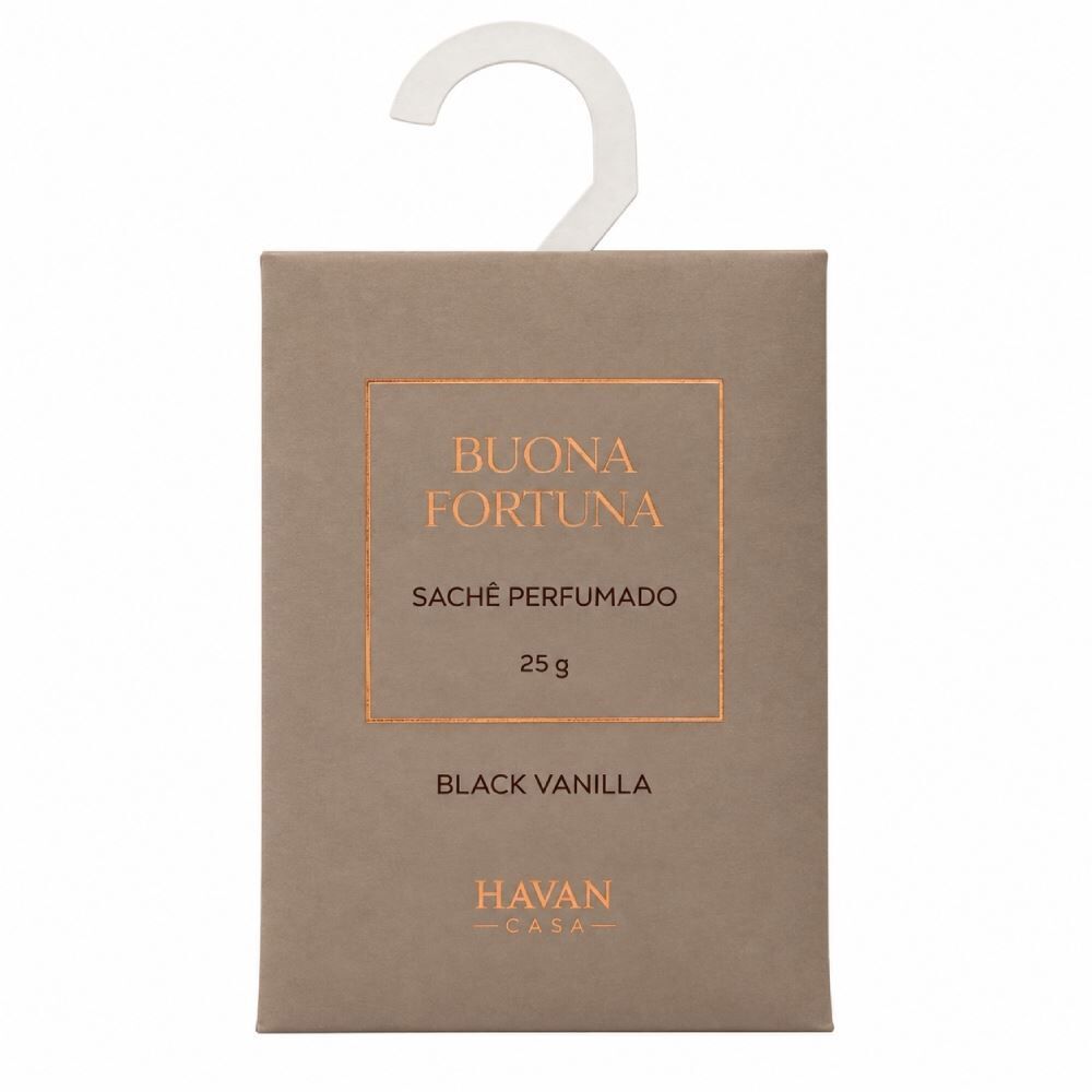 Sachê Aromatizante Buona Fortuna 25G - Black Vanilla