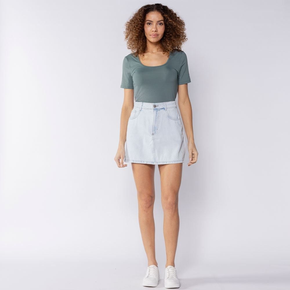 Saia Feminina Jeans Boby Blues