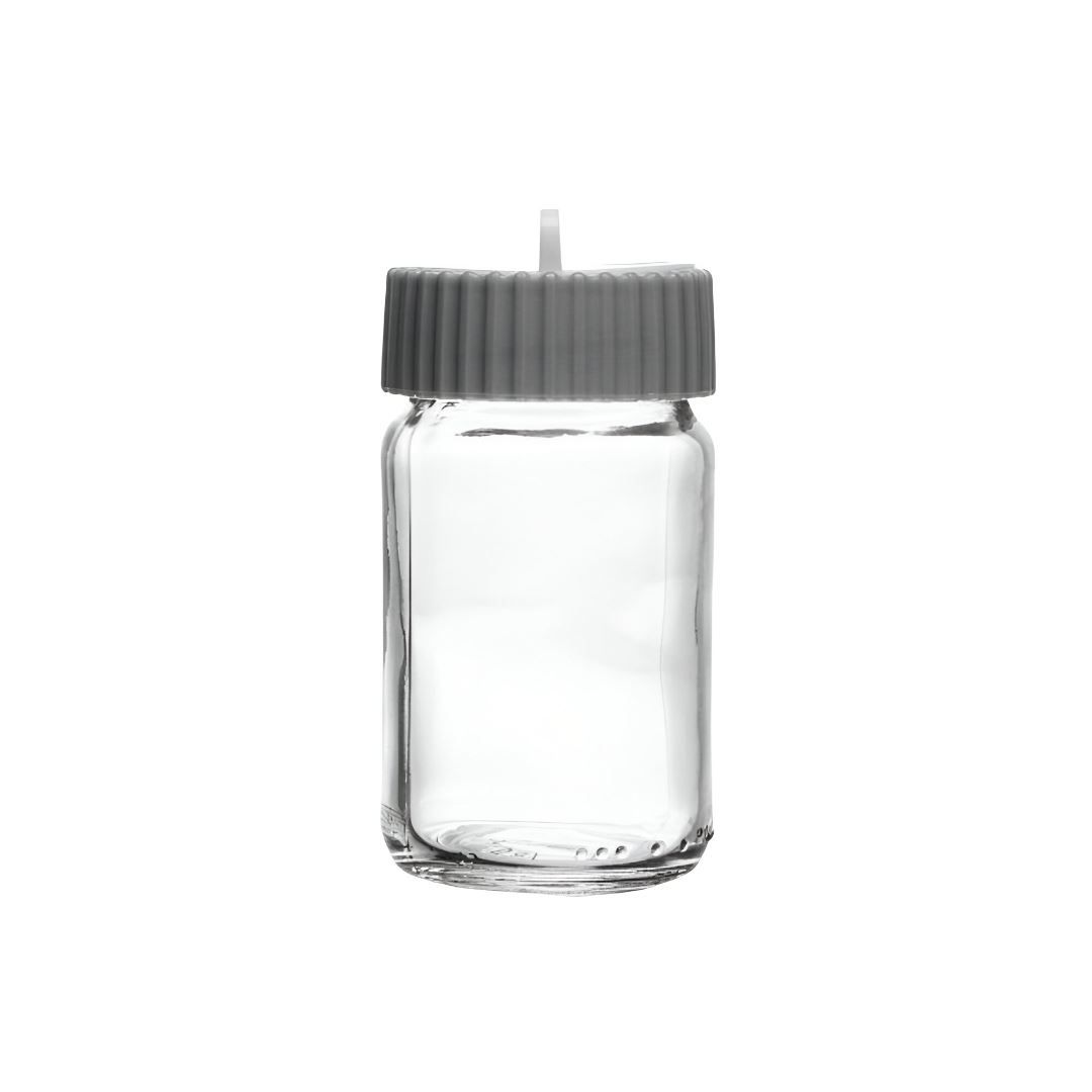 Saleiro Com Tampa Rotativa Siena Lyor 100Ml - Cinza