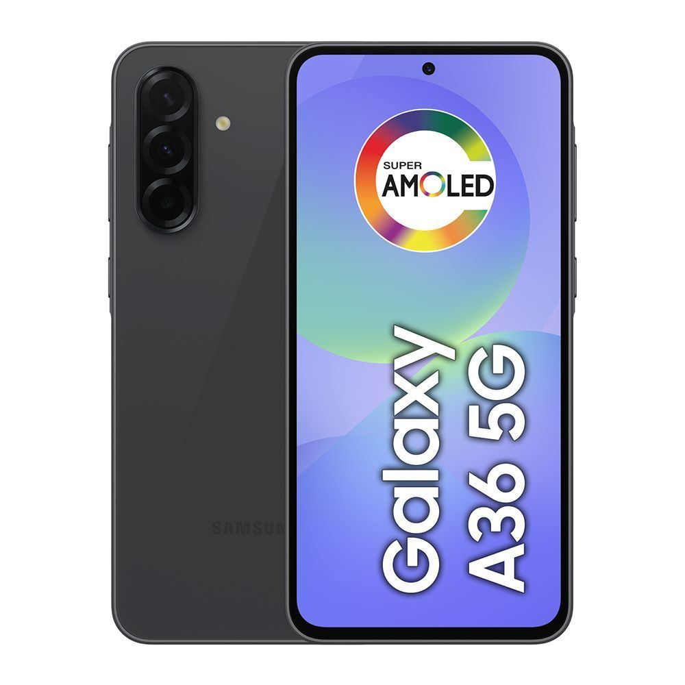 Celular Samsung Galaxy A36 5G 256Gb 8Gb Ram Tela 6.7" Câmera Tripla - Preto