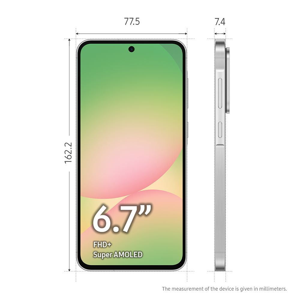 Samsung Galaxy A56 5G, 128 Gb, 8 Gb, Câmera Tripla - CINZA