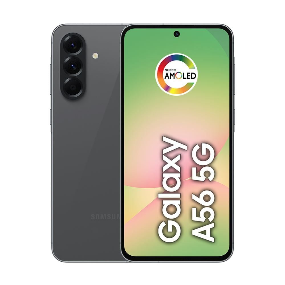 Samsung Galaxy A56 5G, 128 Gb, 8 Gb, Câmera Tripla - PRETO
