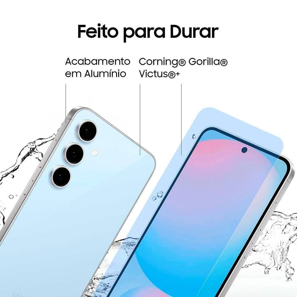Samsung Galaxy S24 Fe 5G 256Gb 8Gb Ram Tela 6.7" Galaxy Ai - Grafite