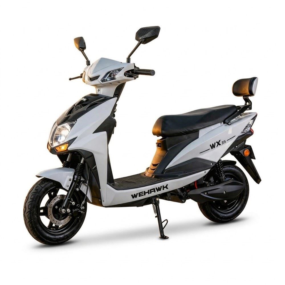 Scooter Eletrica Wehawk Wx-35 1000W Bateria 60V 20Ah Litio - Branco