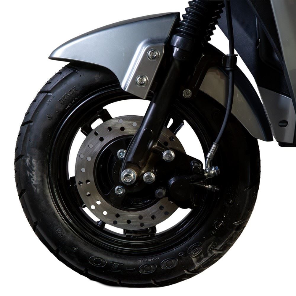 Scooter Eletrica Wehawk Wx-35 1000W Bateria 60V 20Ah Litio - Cinza