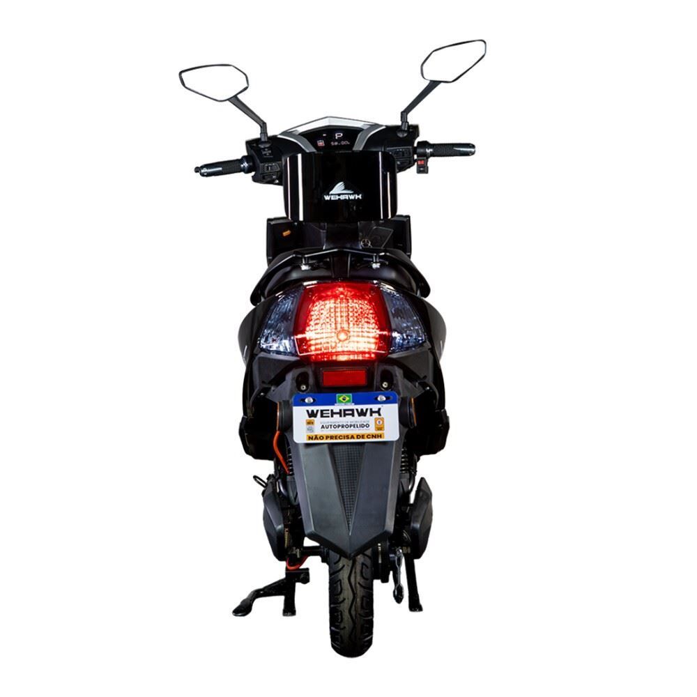 Scooter Eletrica Wehawk Wx-35 1000W Bateria 60V 20Ah Litio - Preto