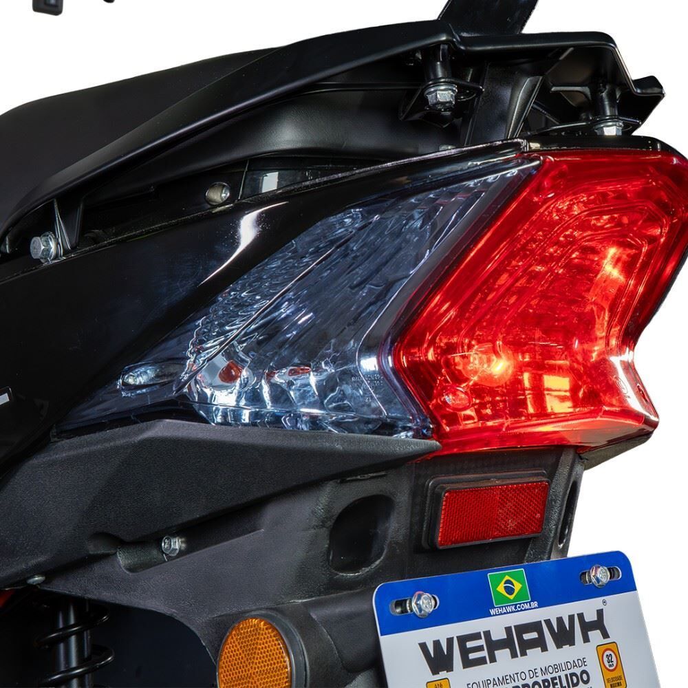Scooter Eletrica Wehawk Wx-35 1000W Bateria 60V 20Ah Litio - Preto