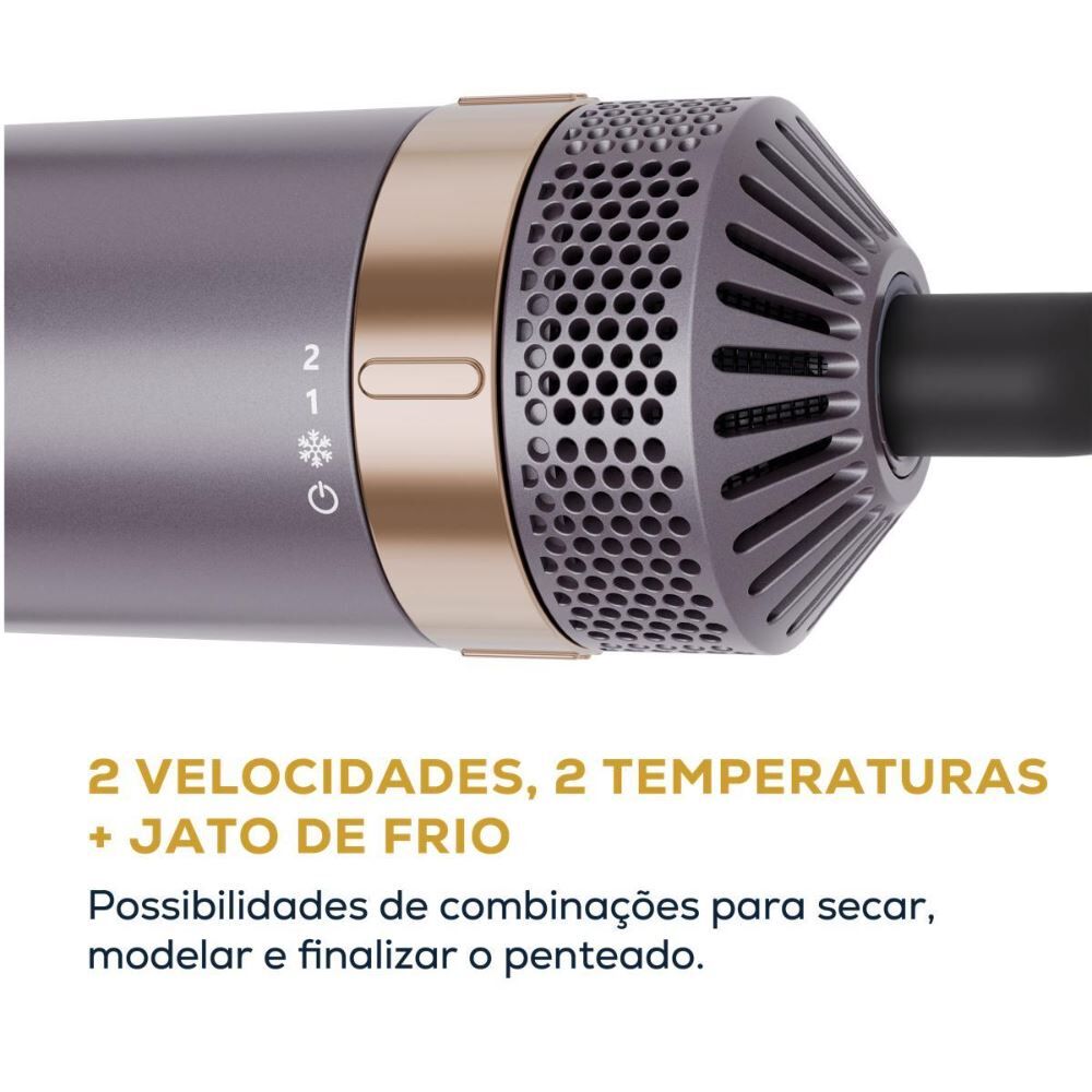 Secador de Cabelo Britânia 5 em 1 1300W Bivolt Manual Bsc14a