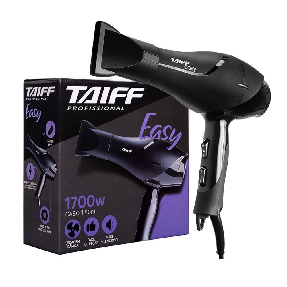Secador de Cabelo Taiff Easy 1700W