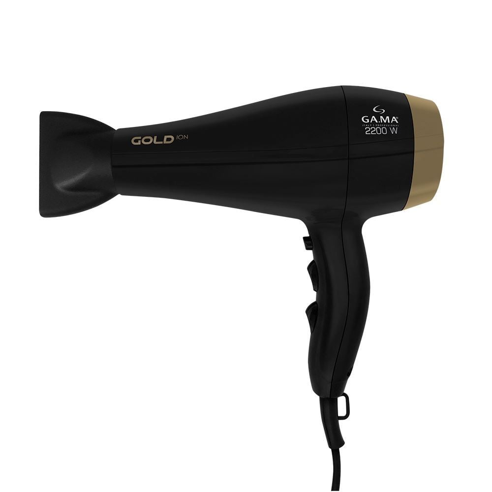 Secador de Cabelos Gama 2200W Gold Ion