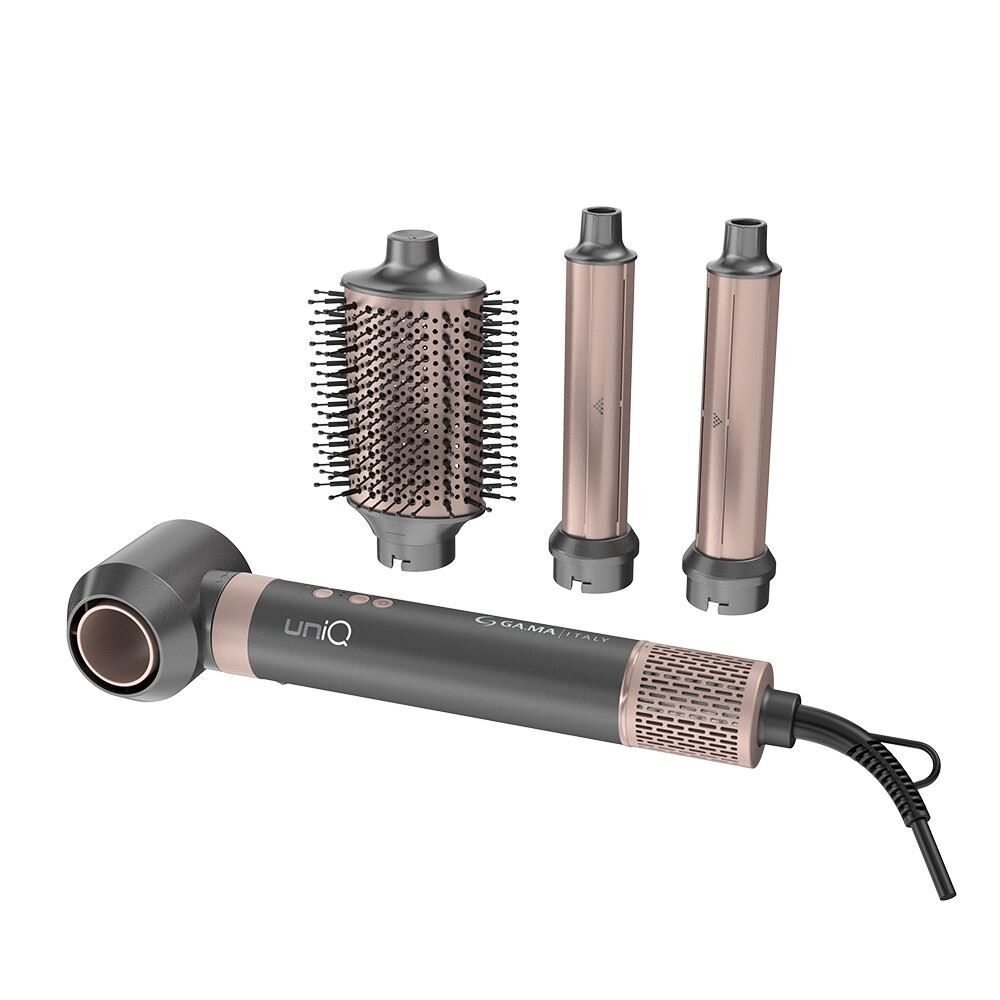 Secador de Cabelos Gama Multistyler Uniq Flow 4 em 1 - Bivolt