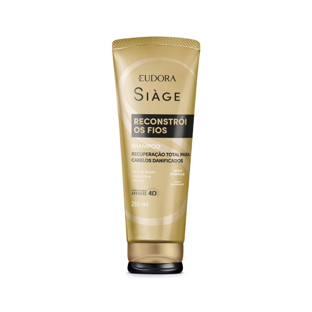 Shampoo Reconstrói Os Fios Siàge 250Ml - Eudora