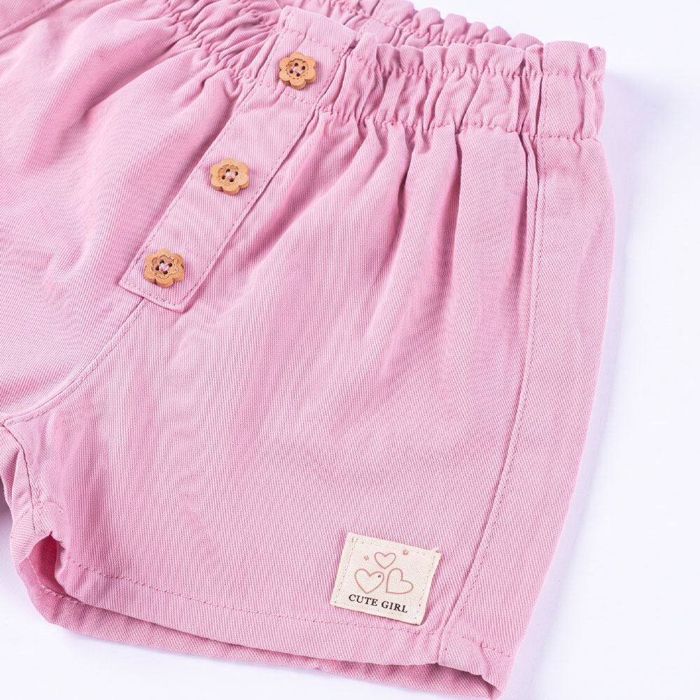Short Clochard Infantil Menina 1 a 3 Anos Yoyo Kids
