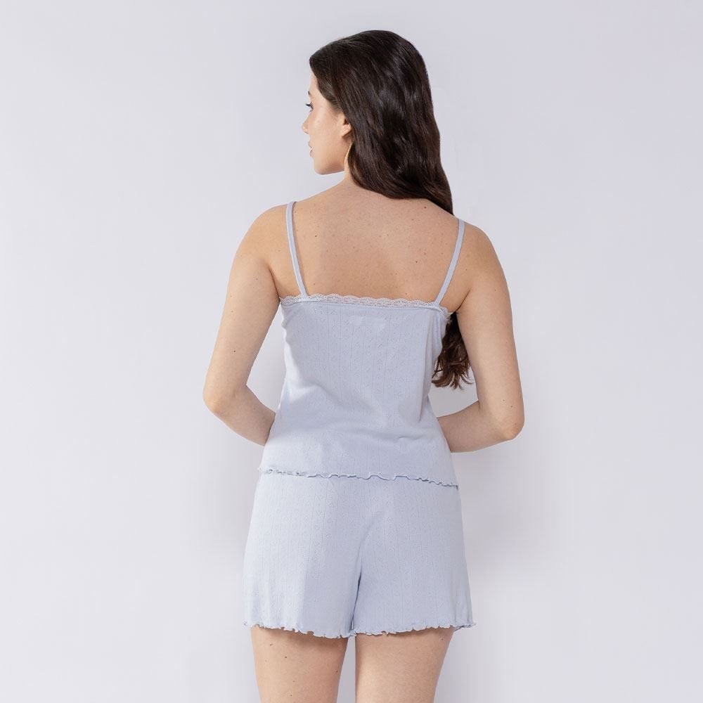 Short Doll Feminino De Tricot Camila Moretti