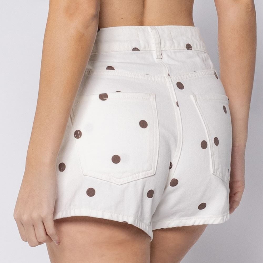 Short Feminino Em Sarja Boby Blues